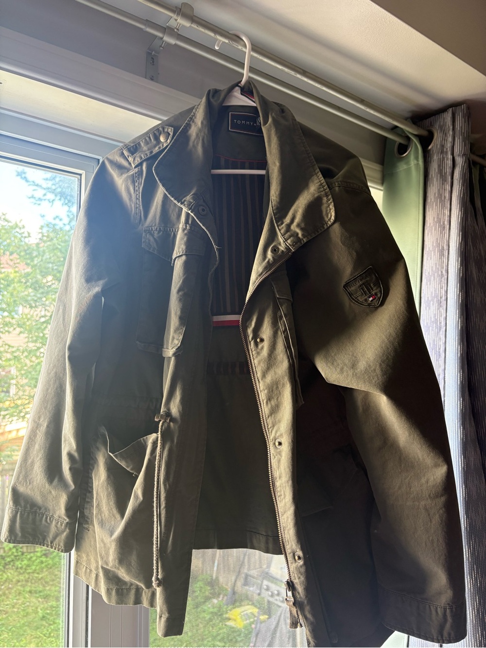 Tommy Hilfiger Olive Green Women’s Jacket